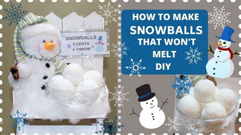 make your own snowballs